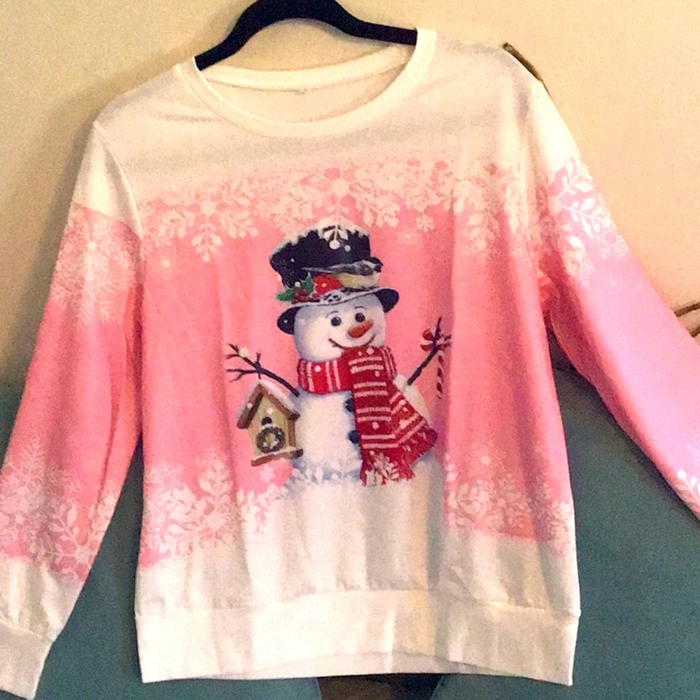Item 11- Snowman holiday top